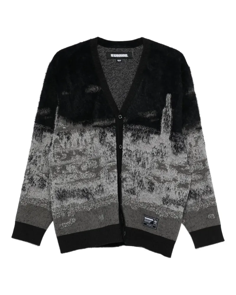 Neighborhood Cardigan aus Jacquard - Grau Grau
