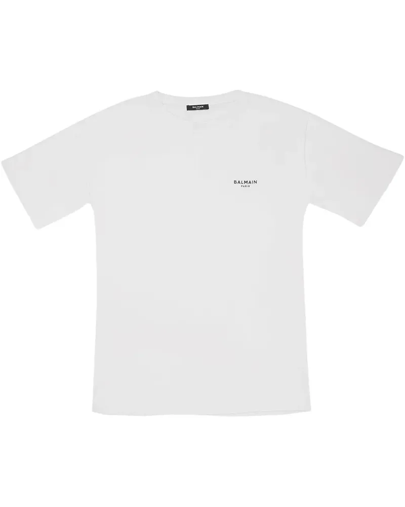 Balmain T-Shirt mit Print - Weiß Weiß