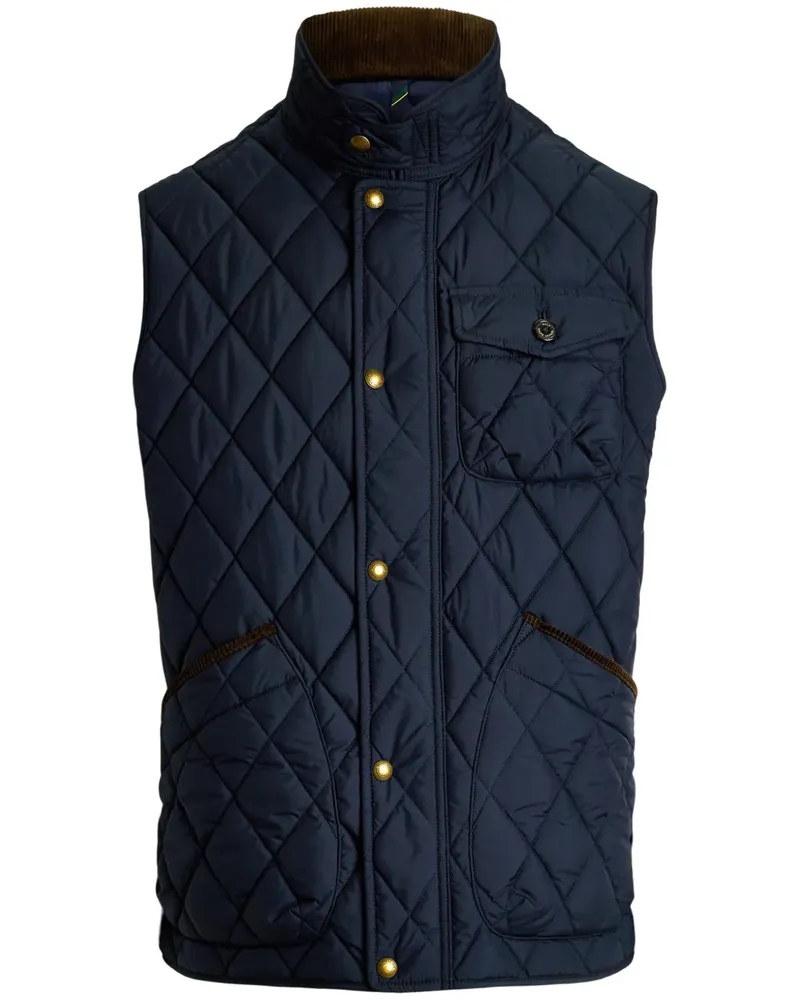 Ralph Lauren Gesteppte Weste - Blau Blau