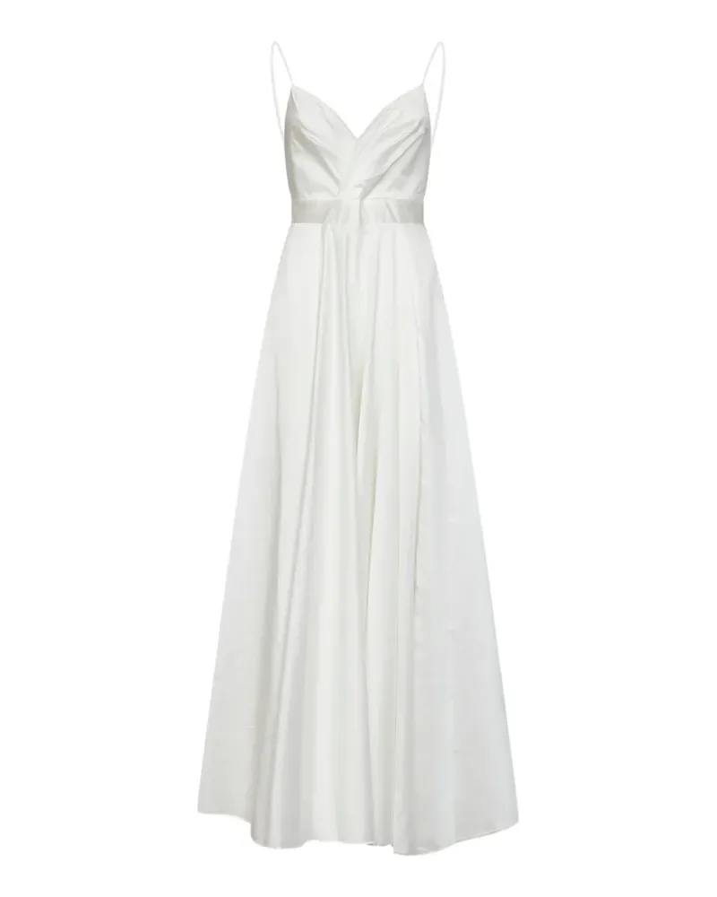 Blanca wrap-front maxi dress - Weiß Weiß
