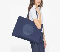 Ella Handtasche mit Logo-Prägung - Blau