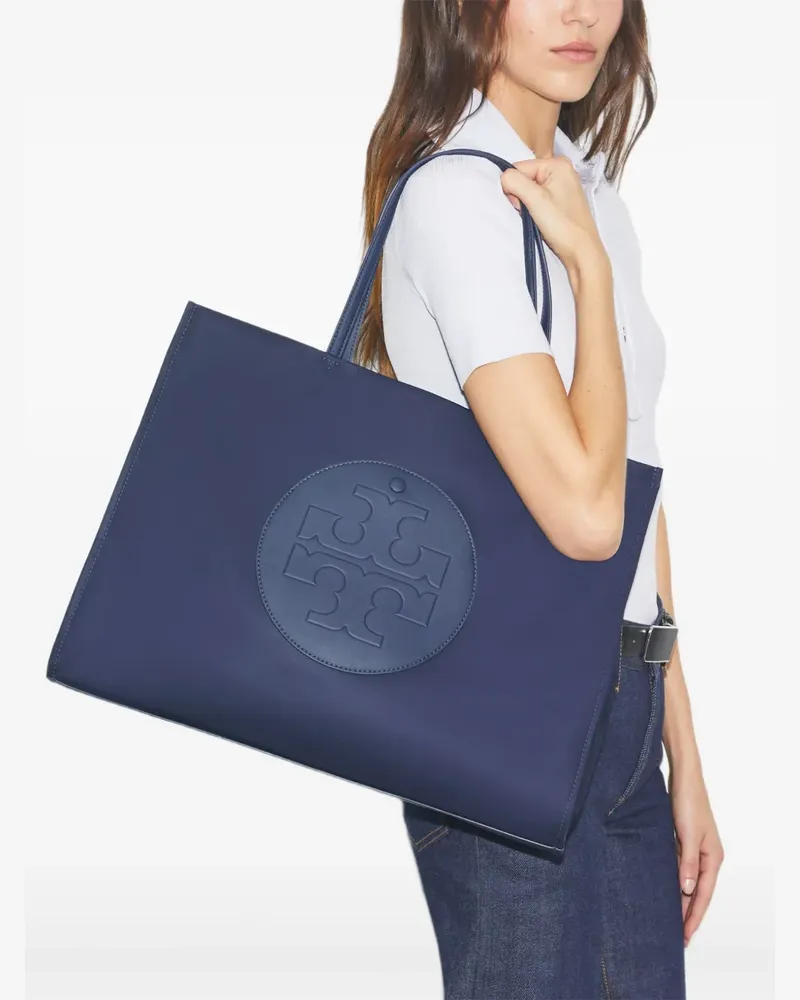 Tory Burch Ella Handtasche mit Logo-Prägung - Blau Blau