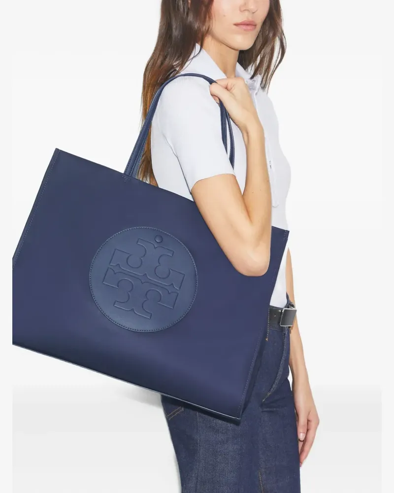 Tory Burch Ella Handtasche mit Logo-Prägung - Blau Blau