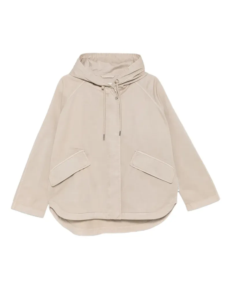 Marc O'Polo hooded raglan-sleeve jacket - Nude Nude
