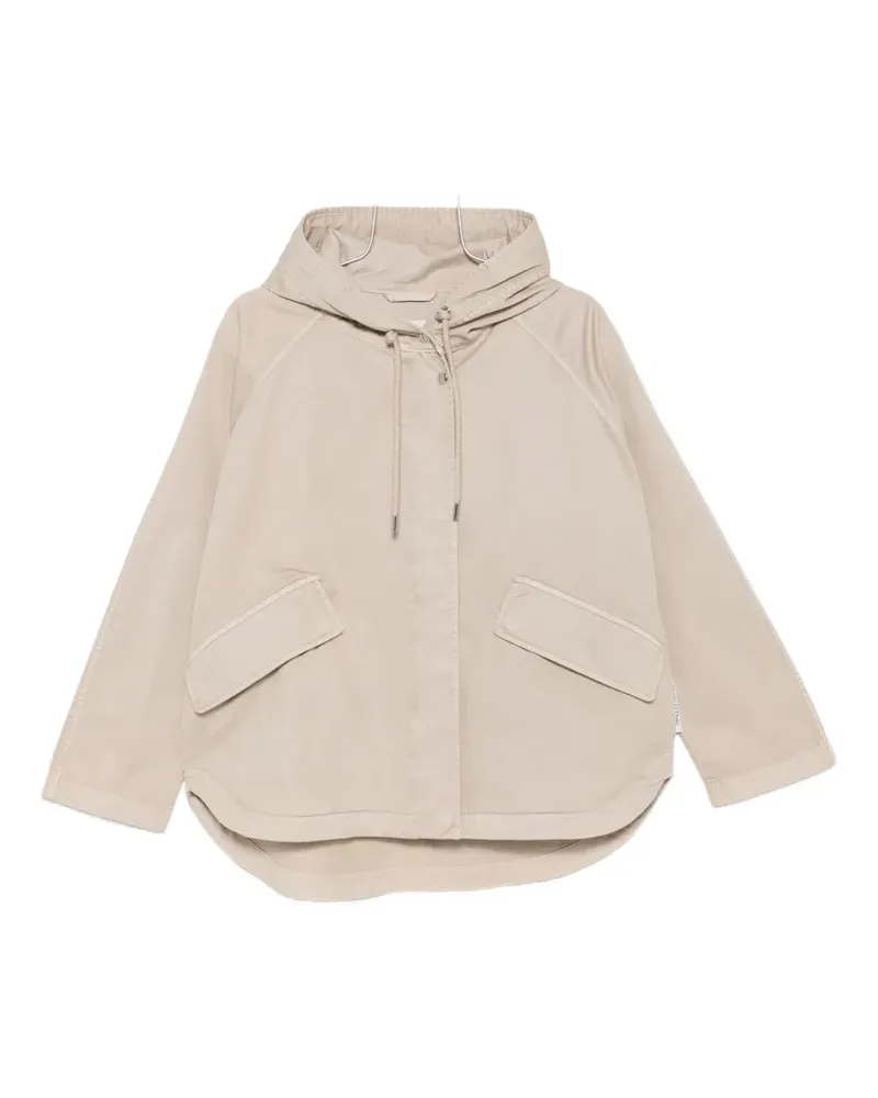Marc O'Polo hooded raglan-sleeve jacket - Nude Nude