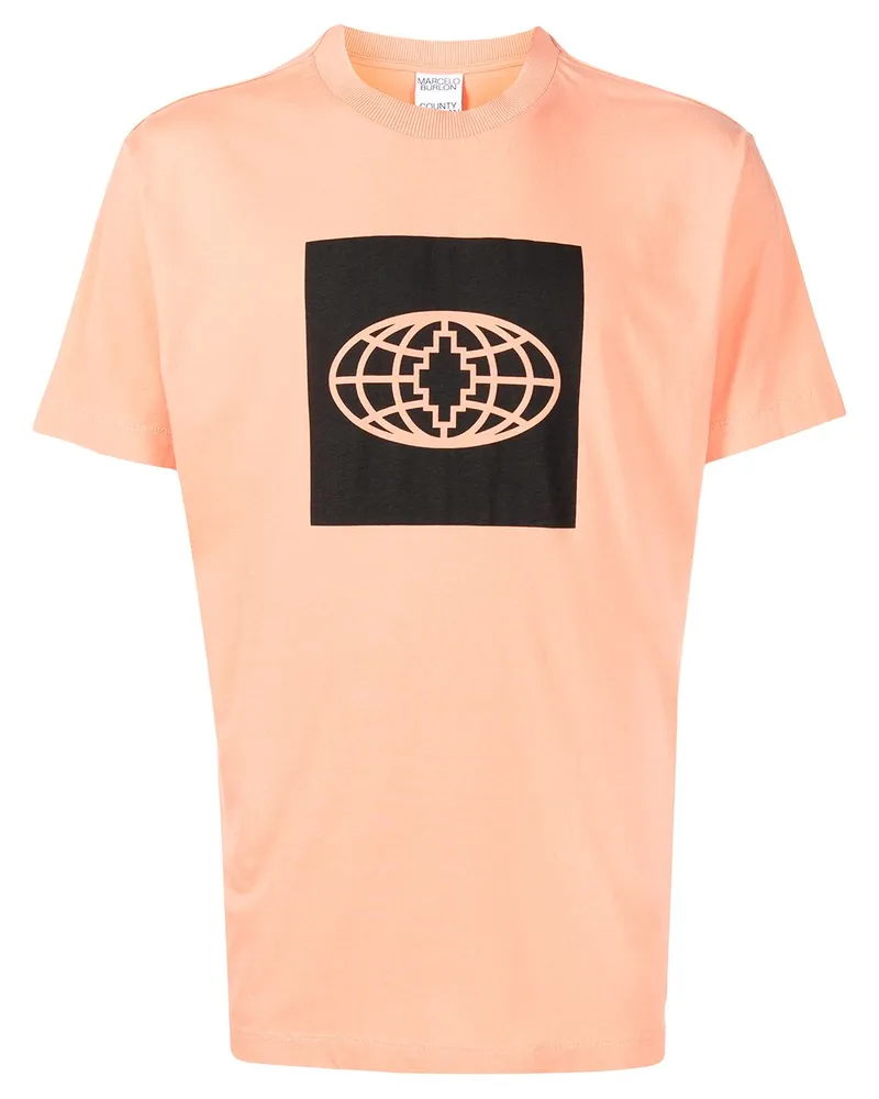 Marcelo Burlon | County of Milan T-Shirt mit Logo-Print - Orange Orange