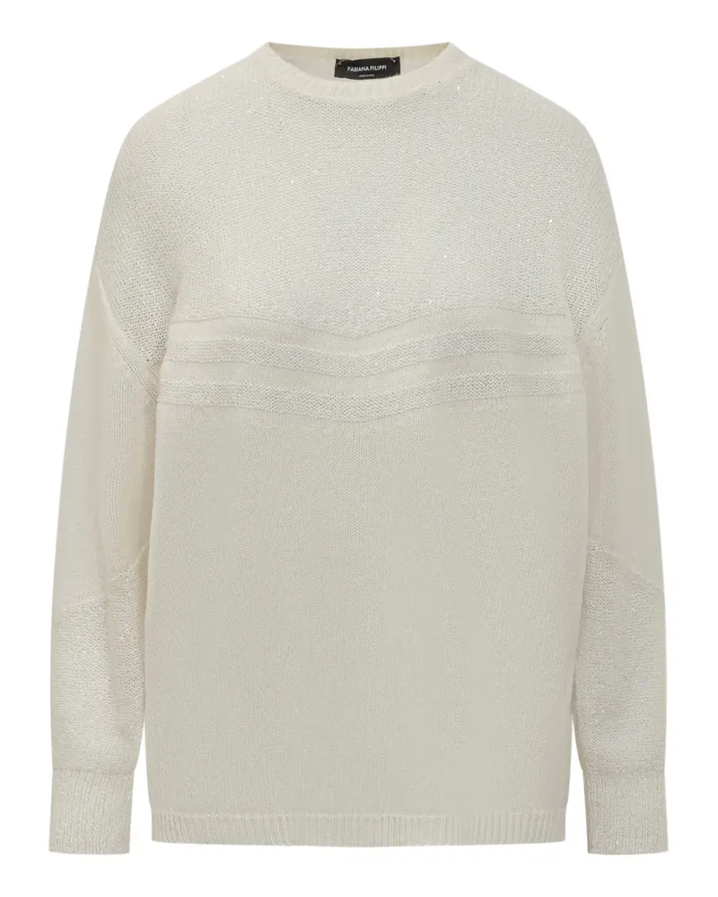 Fabiana Filippi sequined sweater - Nude Nude