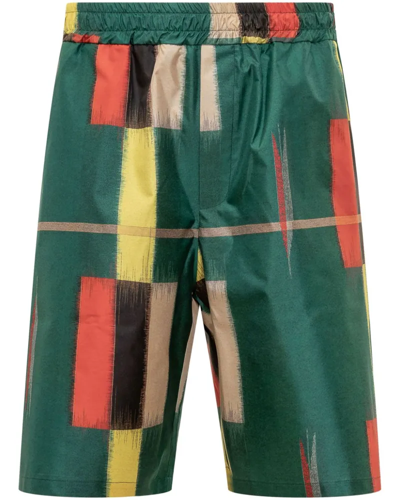 Pierre-Louis Mascia Shorts mit Print - Grün Grün