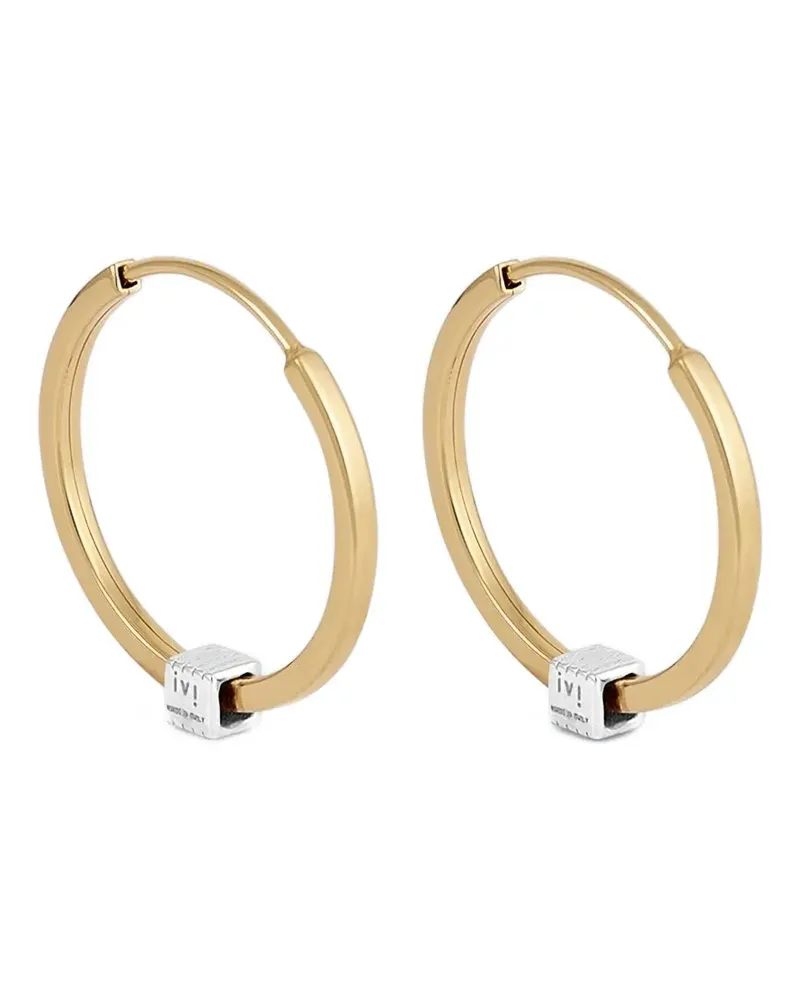 IVI Collection Schmale Joia Creolen - Gold Gold