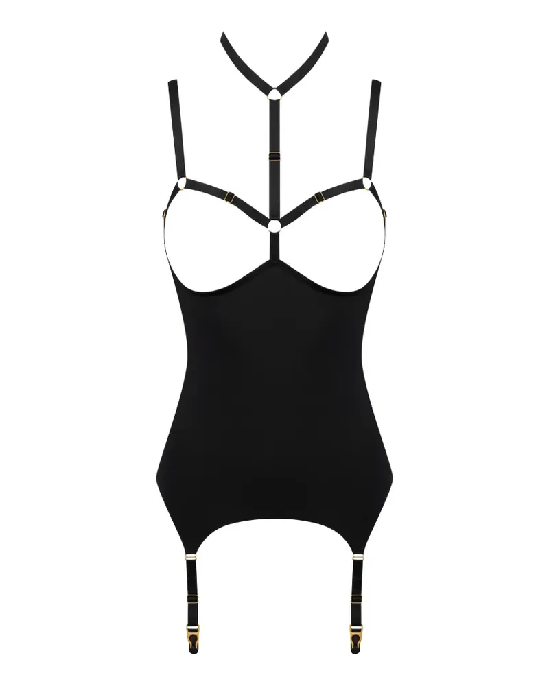 Maison Close ring detail body - Schwarz Schwarz