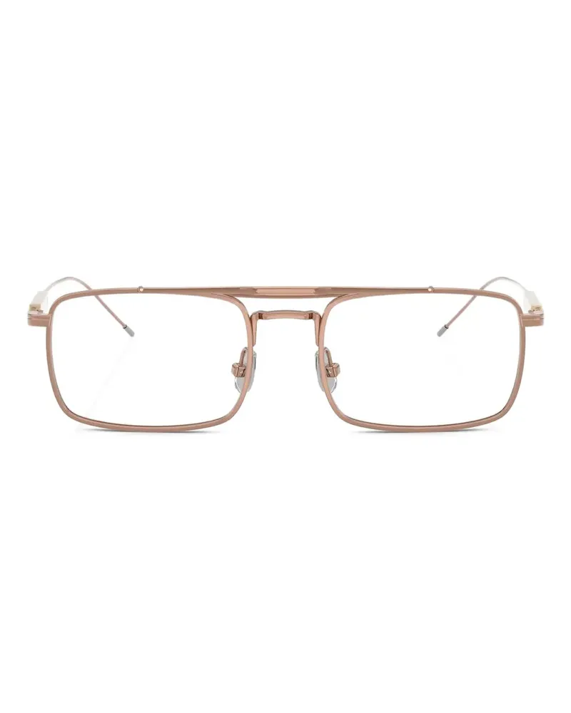 Brunello Cucinelli Brille mit eckigem Gestell - Rosa Rosa