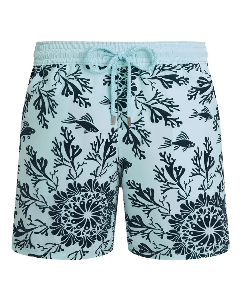 Vilebrequin Badeshorts mit Print - Blau Blau