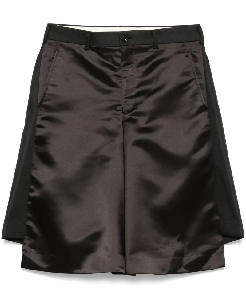 Comme des Garçons Klassische Bermudas - Schwarz Schwarz