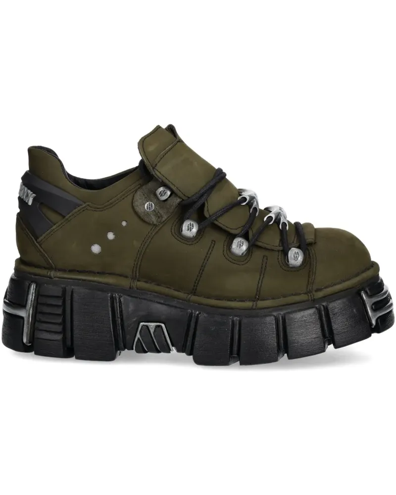 New Rock M-120N-C61 Sneakers mit dicker Sohle - Grün Grün