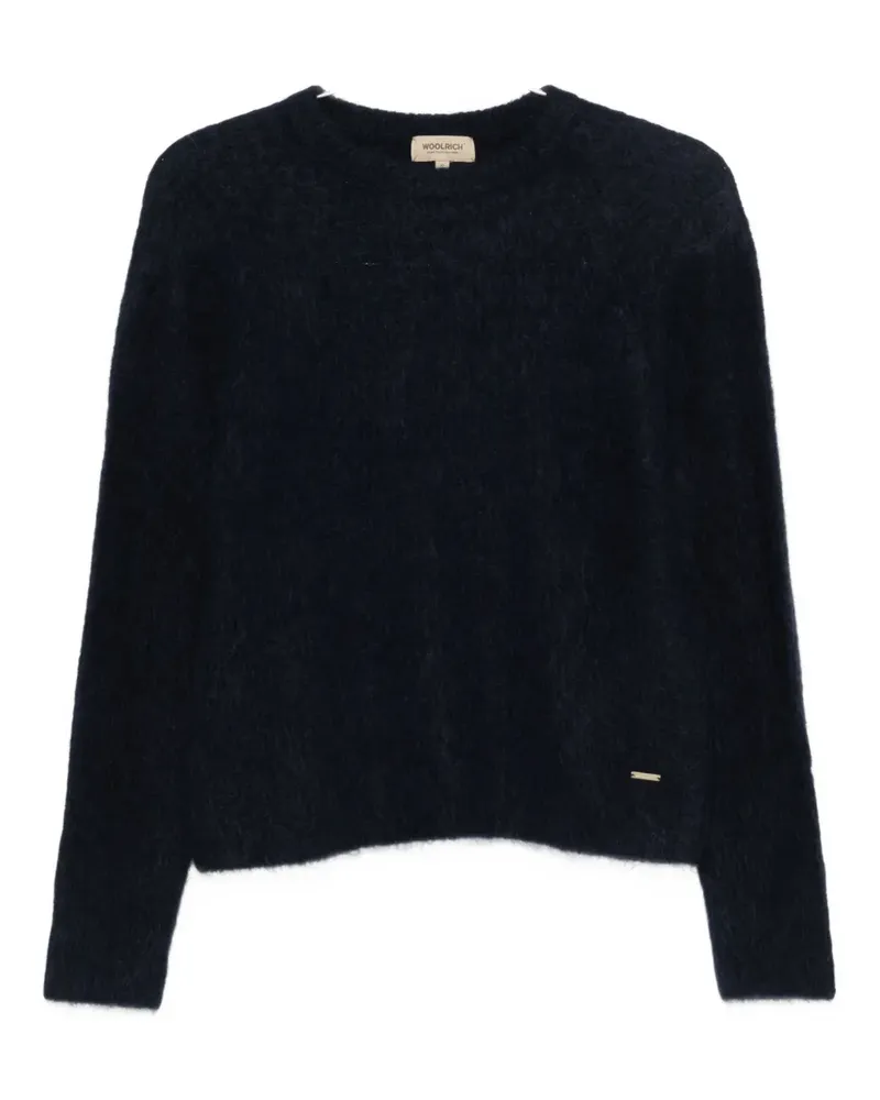 Woolrich Pullover mit Rundhalsausschnitt - Blau Blau