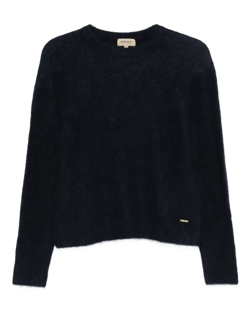 Woolrich Pullover mit Rundhalsausschnitt - Blau Blau