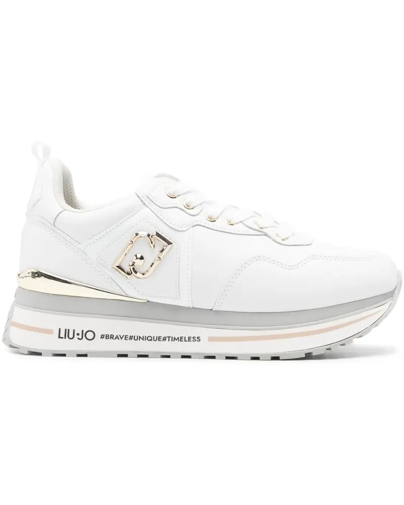 Liu Jo Sneakers mit Einsätzen - Weiß Weiß
