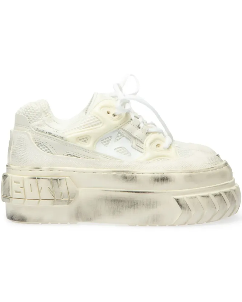 BOTH Tyres Platform Sneakers - Weiß Weiß