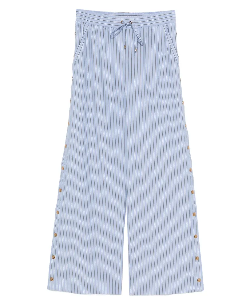 Zimmermann button-detail trousers - Blau Blau