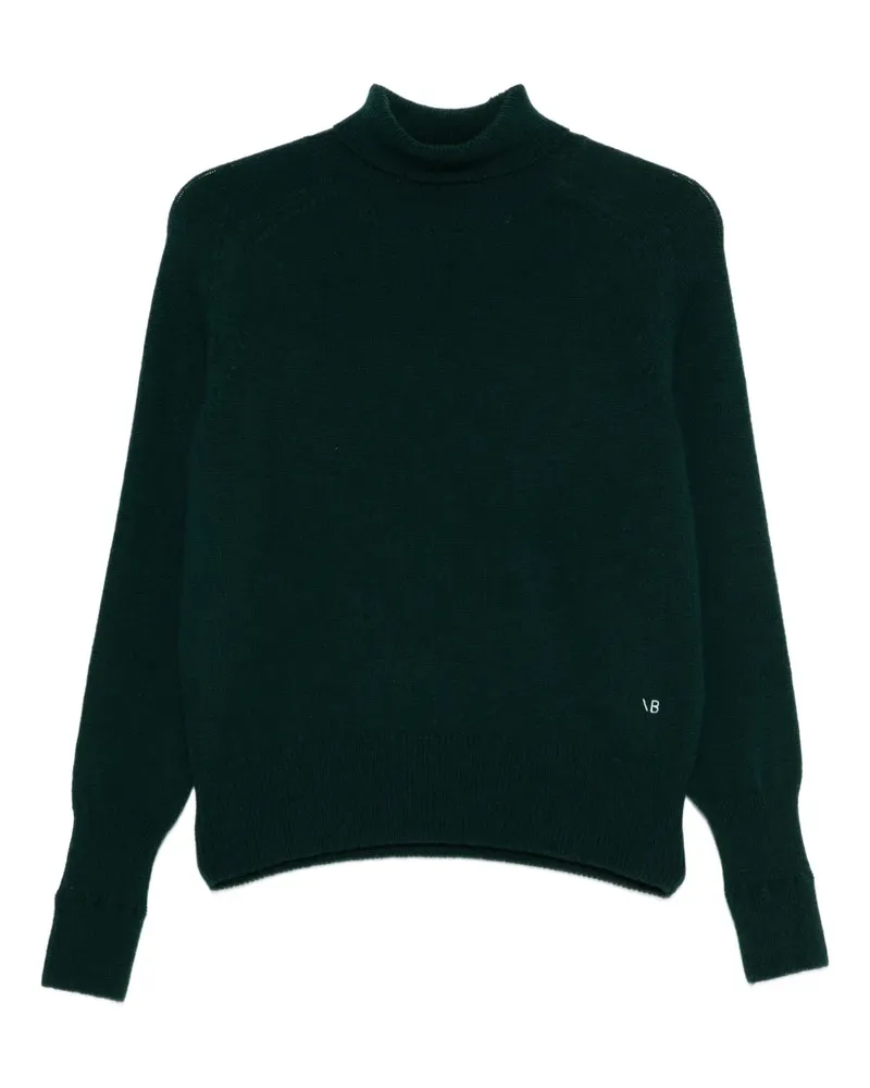 Victoria Beckham Pullover mit Stehkragen - Grün Grün