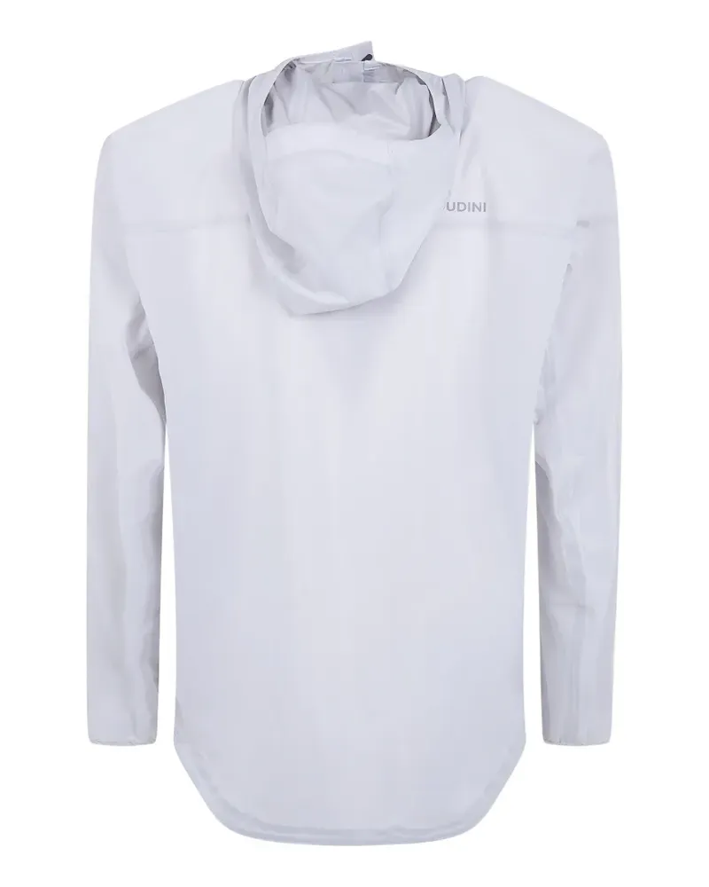 Houdini hooded logo-print hooded jacket - Weiß Weiß