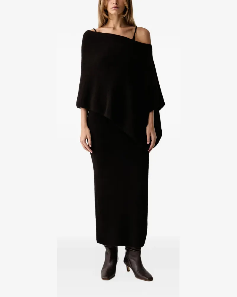 Gestuz GZalpha fine-knit sleeveless maxi dress - Schwarz Schwarz