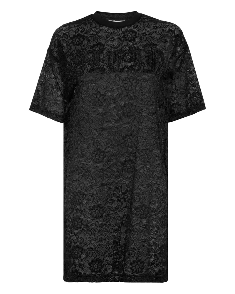 Philipp Plein T-Shirtkleid - Schwarz Schwarz
