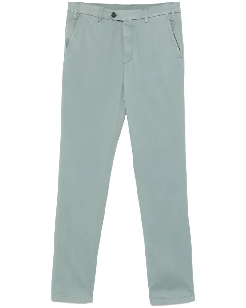Canali Tapered-Chino - Blau Blau