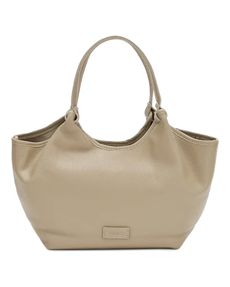 FRAU top-zip tote bag - Nude Nude