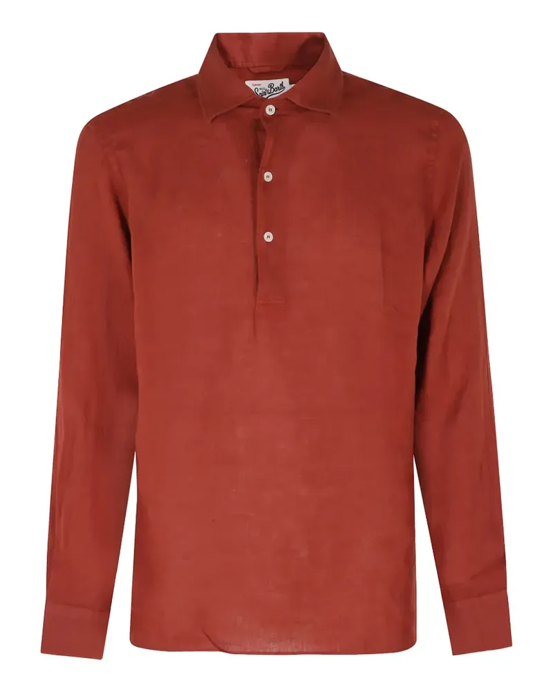 MC2 Saint Barth Raphael long-sleeve polo shirt - Rot Rot