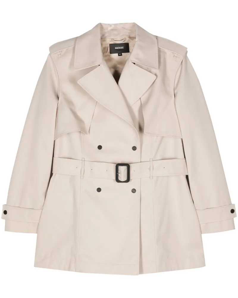 Mackage Kurzer Adva Trenchcoat Nude