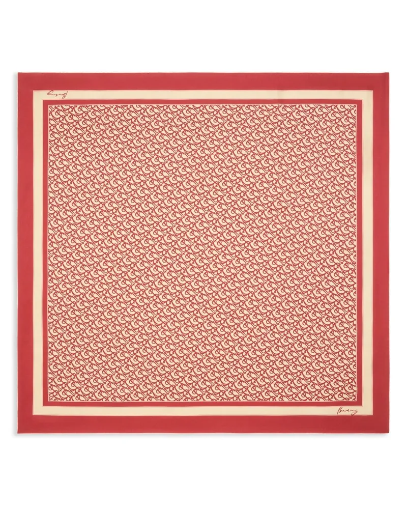 Burberry B Charm Schal - Rot Rot