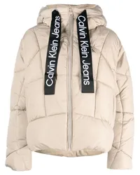 Calvin Klein Jacke mit Kordelzug Nude