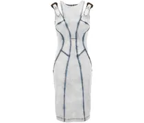 Kleid mit Schnalle - Blau