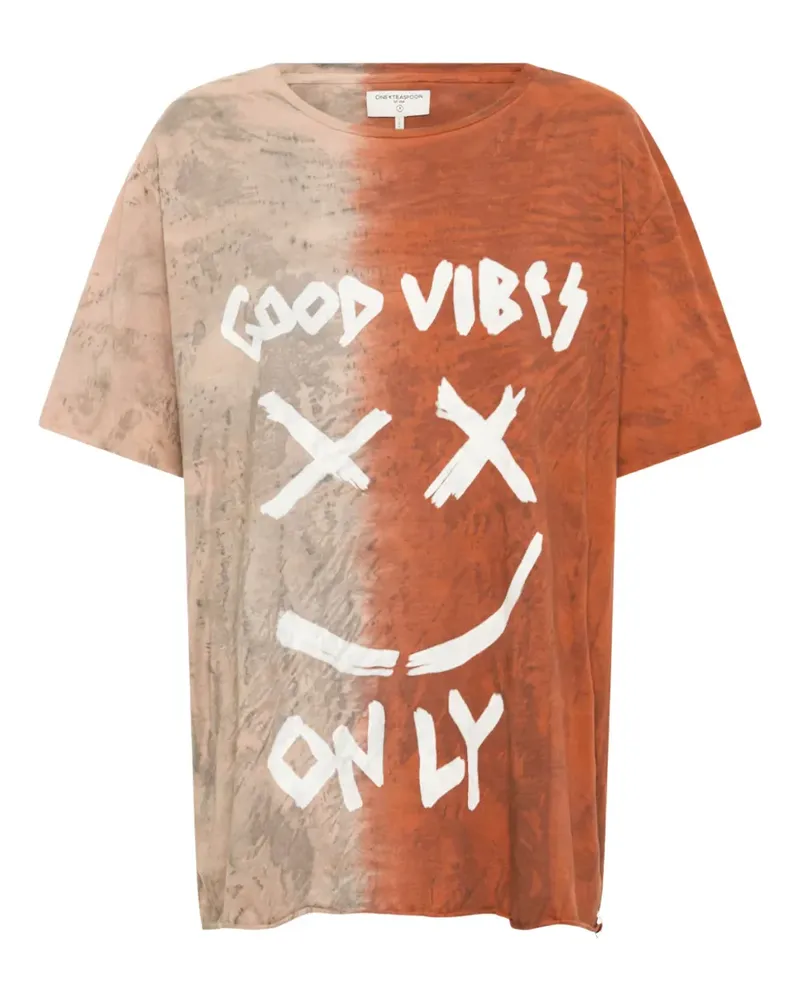 One Teaspoon printed T-shirt - Braun Braun