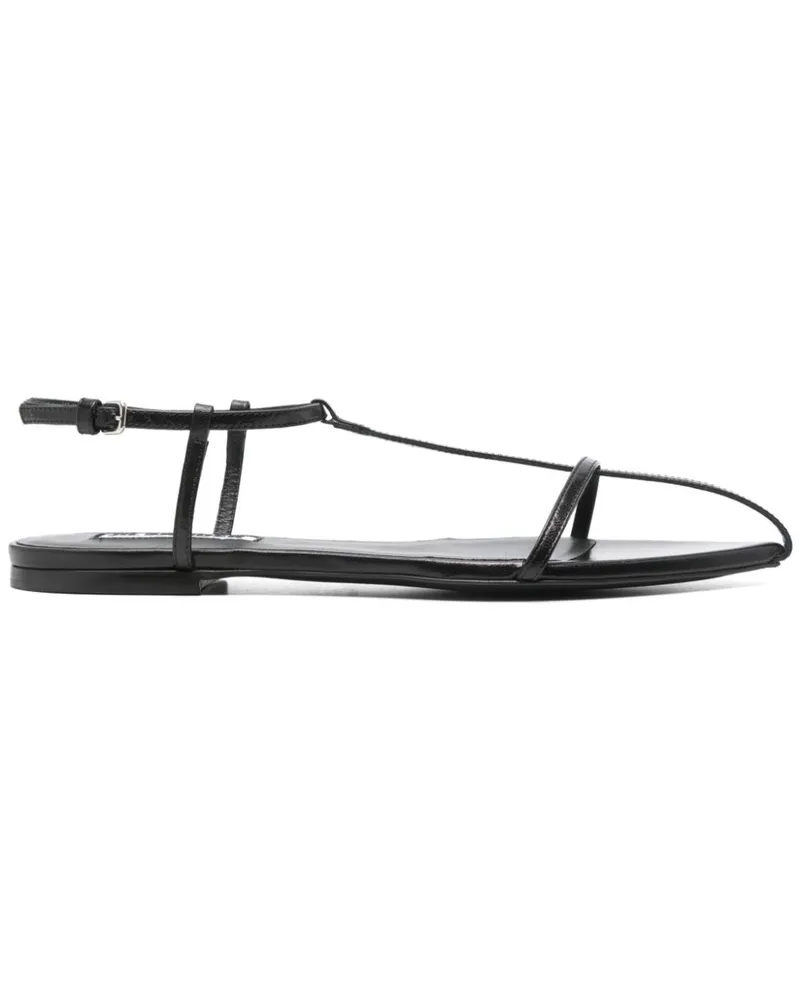 Jil Sander New Tripon Sandalen - Schwarz Schwarz