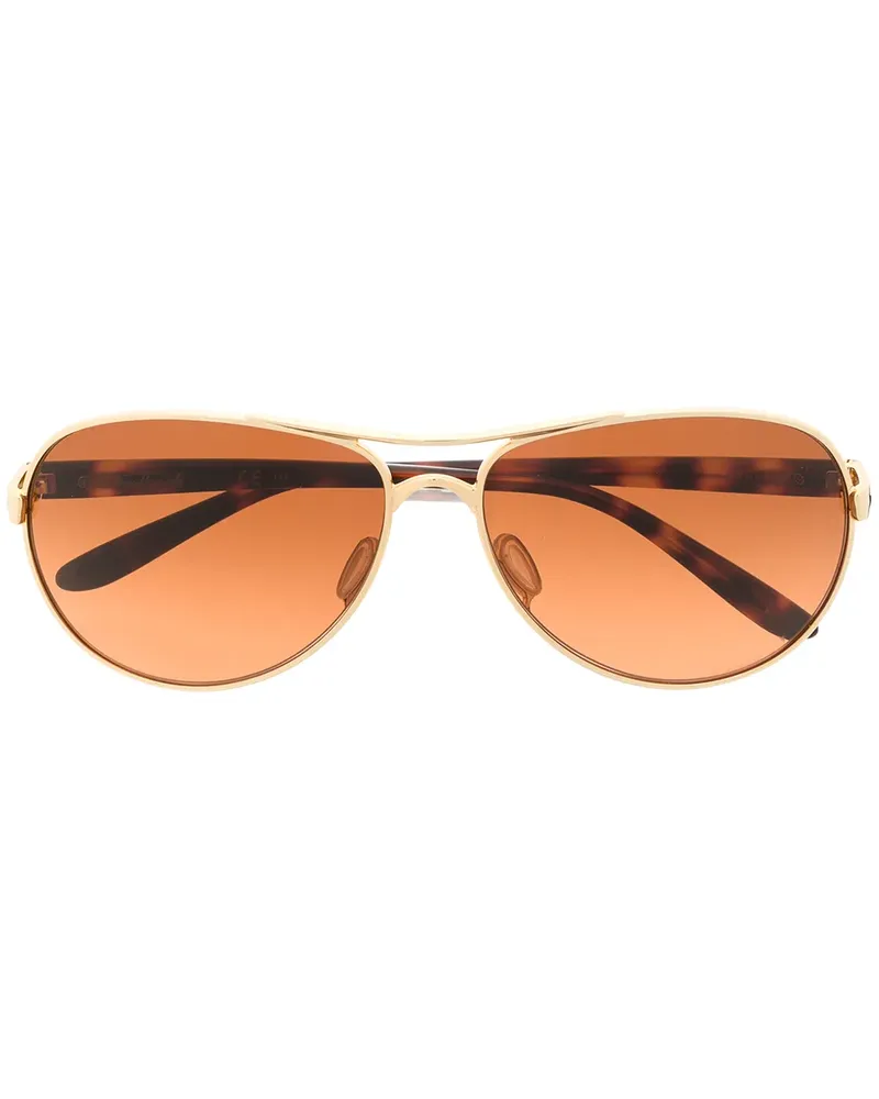 Oakley Feedback Pilotenbrille - Gold Gold