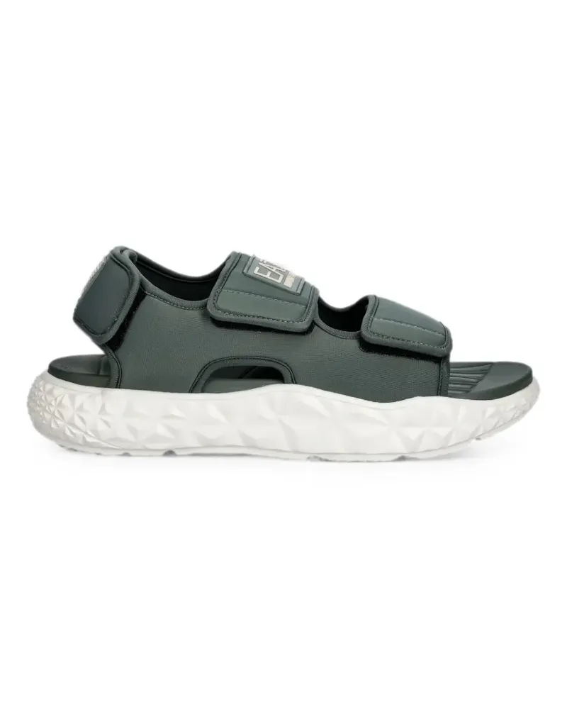 EA7 touch-strap sandals - Grün Grün