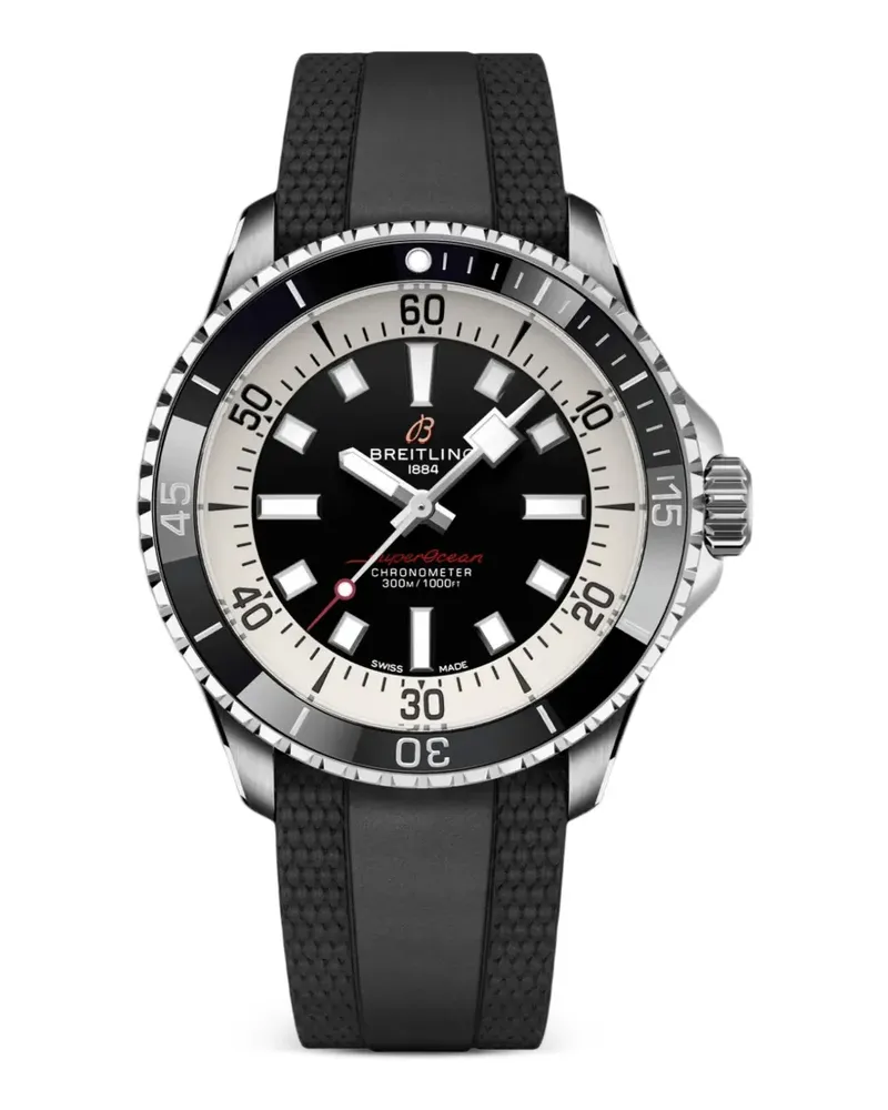 Breitling SuperOcean Armbanduhr 42mm - Schwarz Schwarz