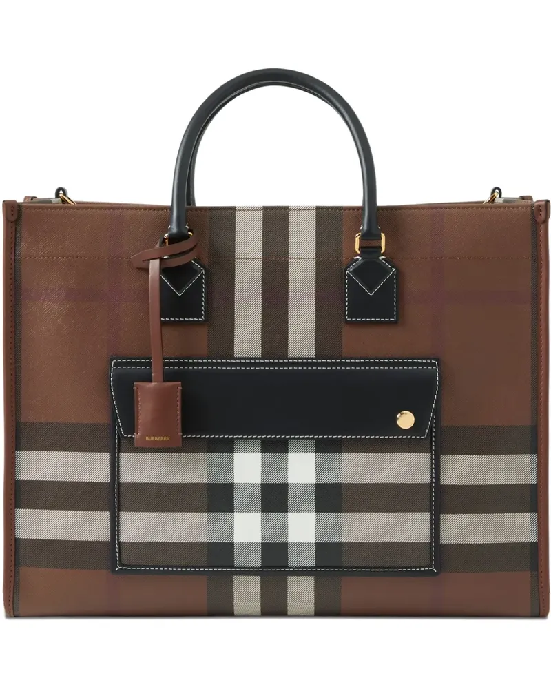 Burberry Freya Handtasche - Braun Braun