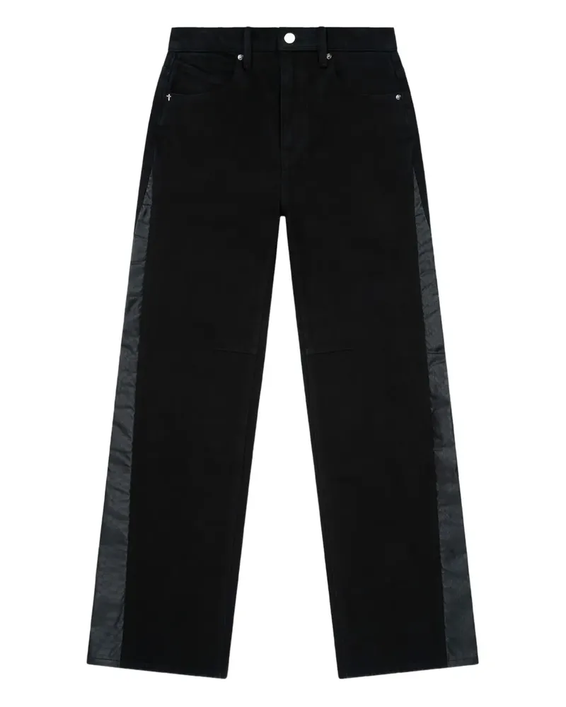 RTA Zed Straight-Leg-Jeans - Schwarz Schwarz