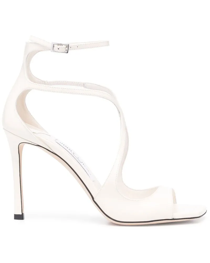 Jimmy Choo Azia Sandalen 95mm - Weiß Weiß