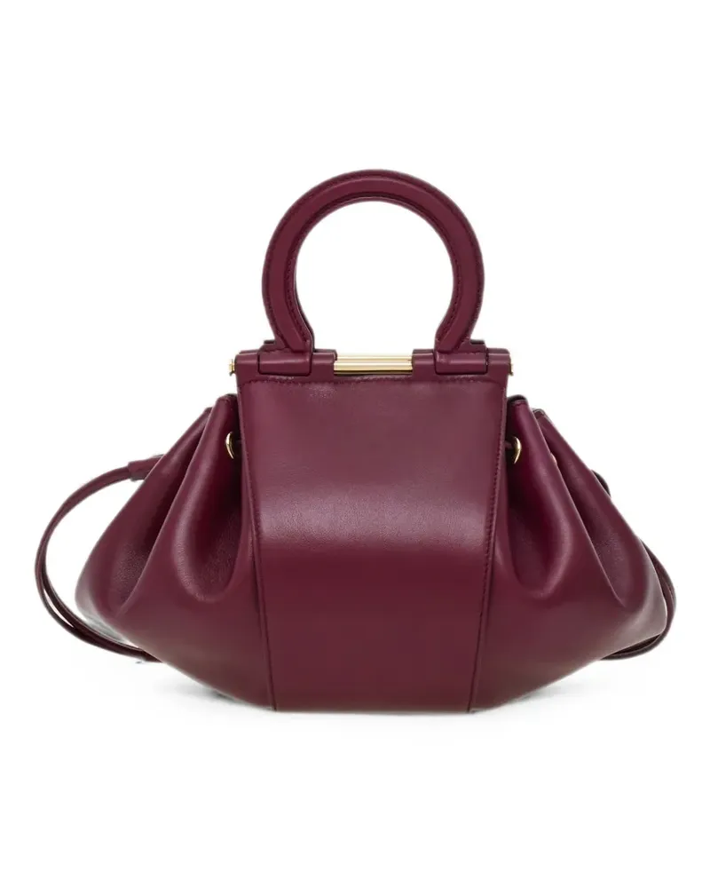 Ferragamo Tote Bag mit rundem Henkel - Rot Rot