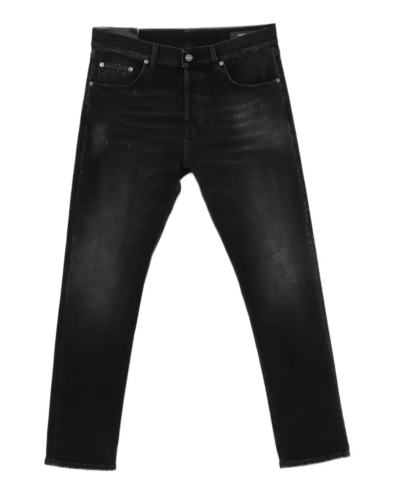 Dondup Jeans im Distressed-Look - Schwarz Schwarz