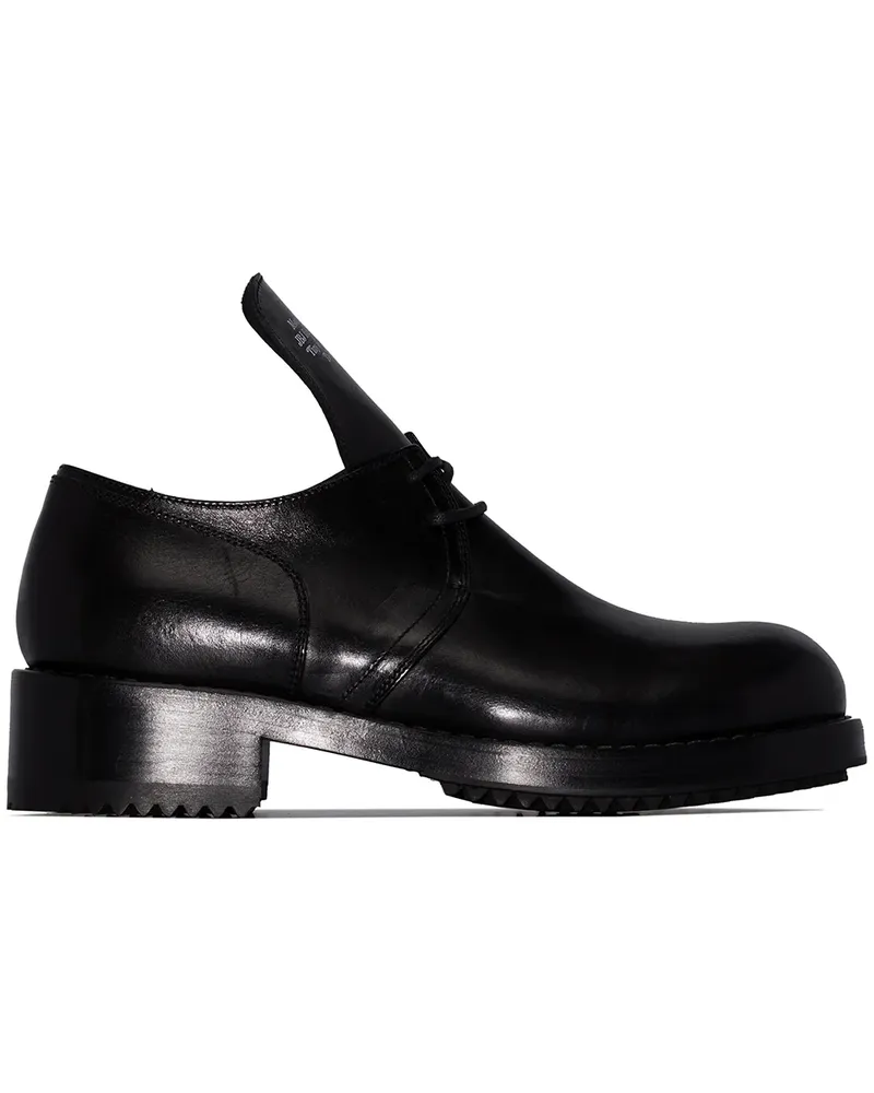 Raf Simons Klassische Derby-Schuhe - Schwarz Schwarz