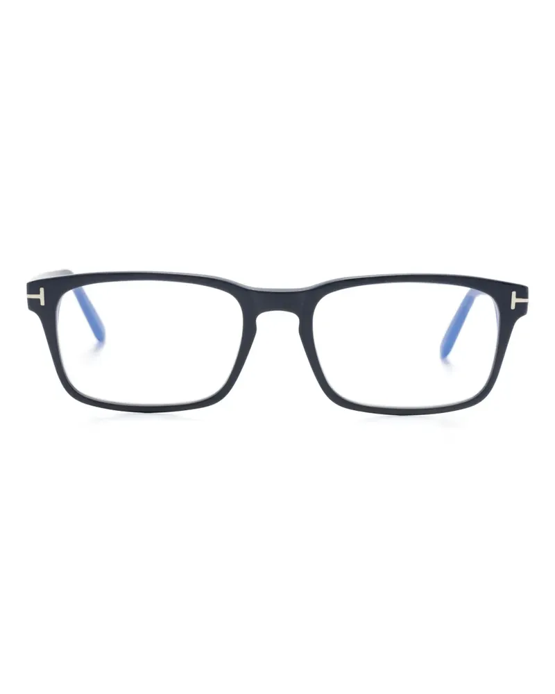 Tom Ford Brille mit eckigem Gestell - Grau Grau