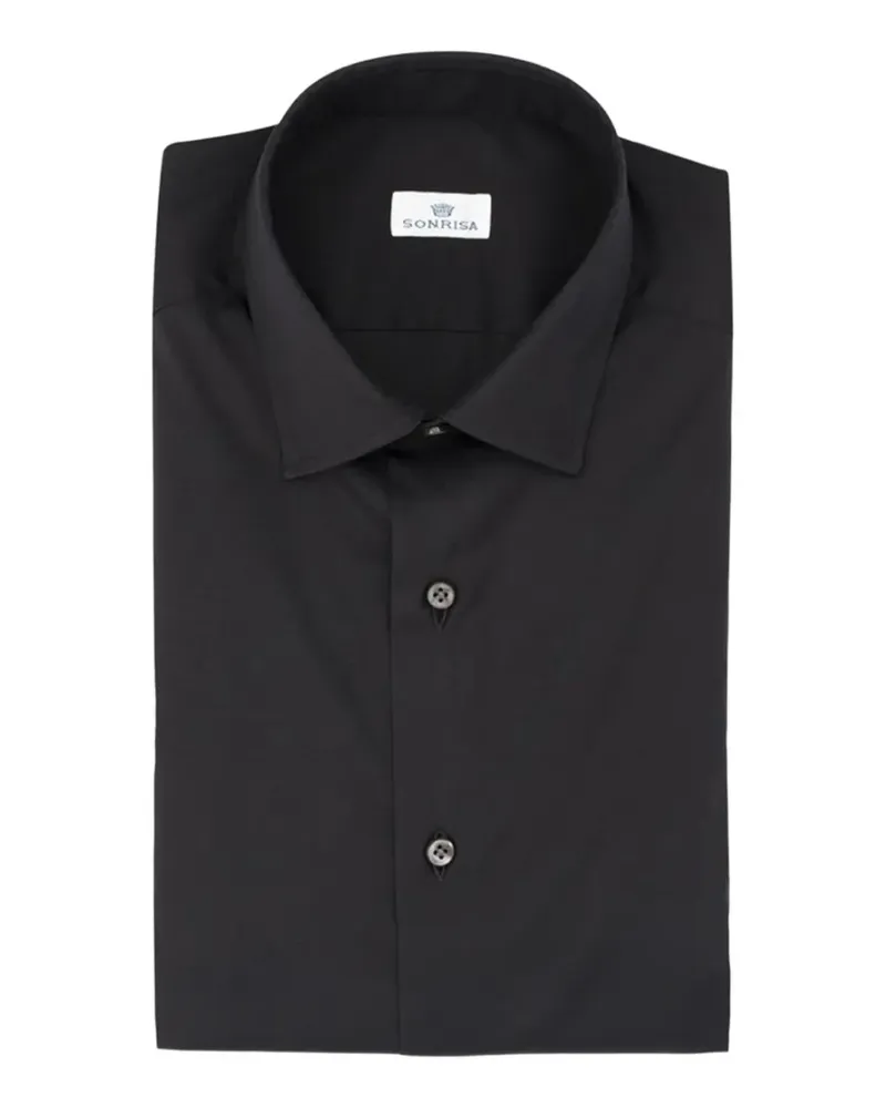 SONRISA Langärmeliges Hemd - Schwarz Schwarz