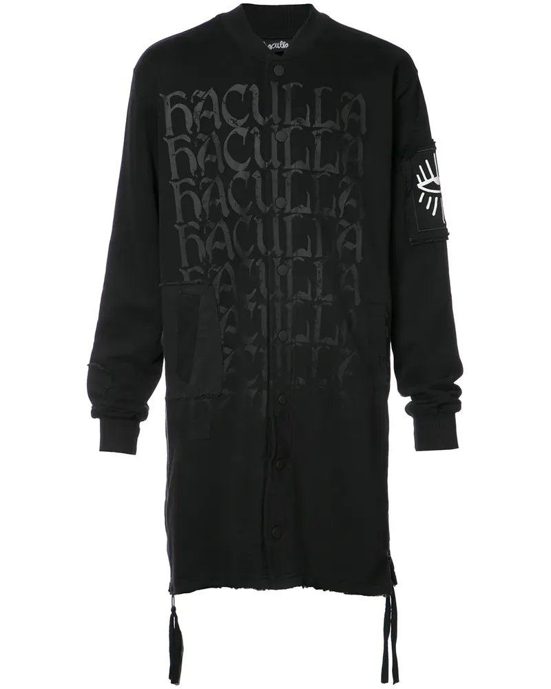 Haculla Shocked 2 Death' Boomberjacke - Schwarz Schwarz