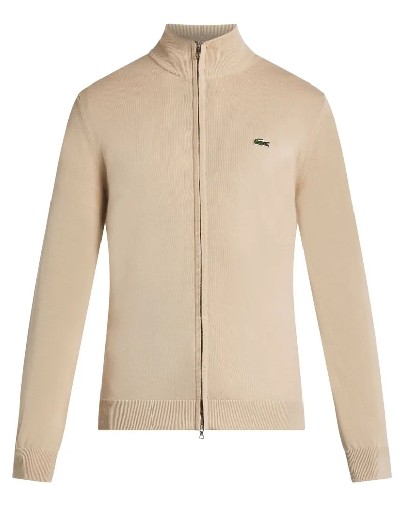Lacoste Cardigan mit Reißverschluss - Nude Nude