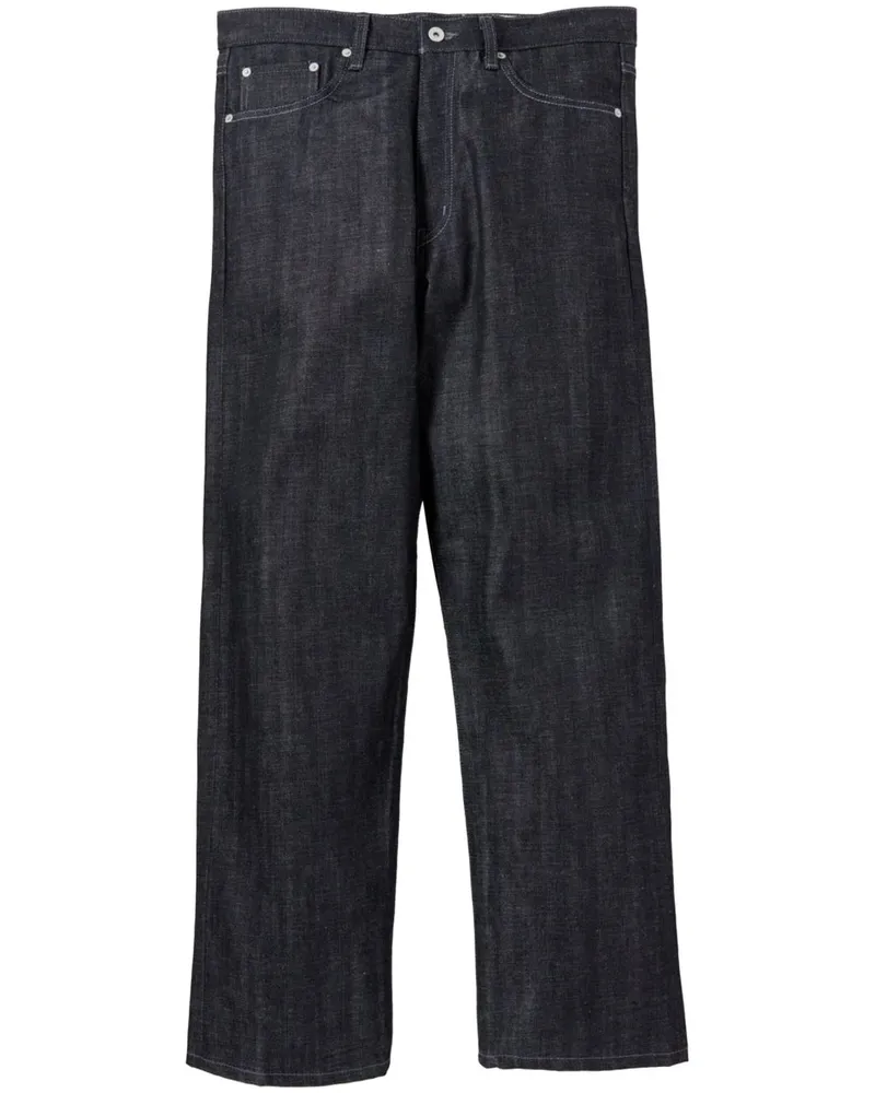 Neighborhood Jeans mit geradem Bein - Schwarz Schwarz